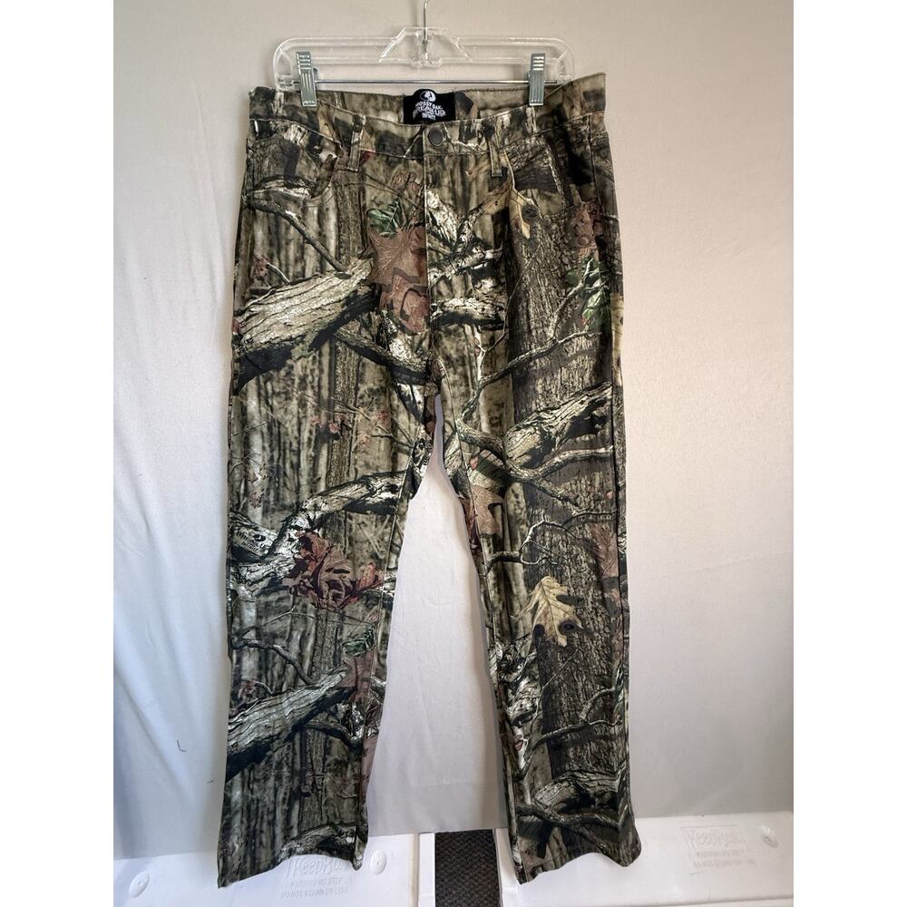 Mossy Oak Break-Up Infinity Camo Hunting Pants Mens 36x34 Cotton